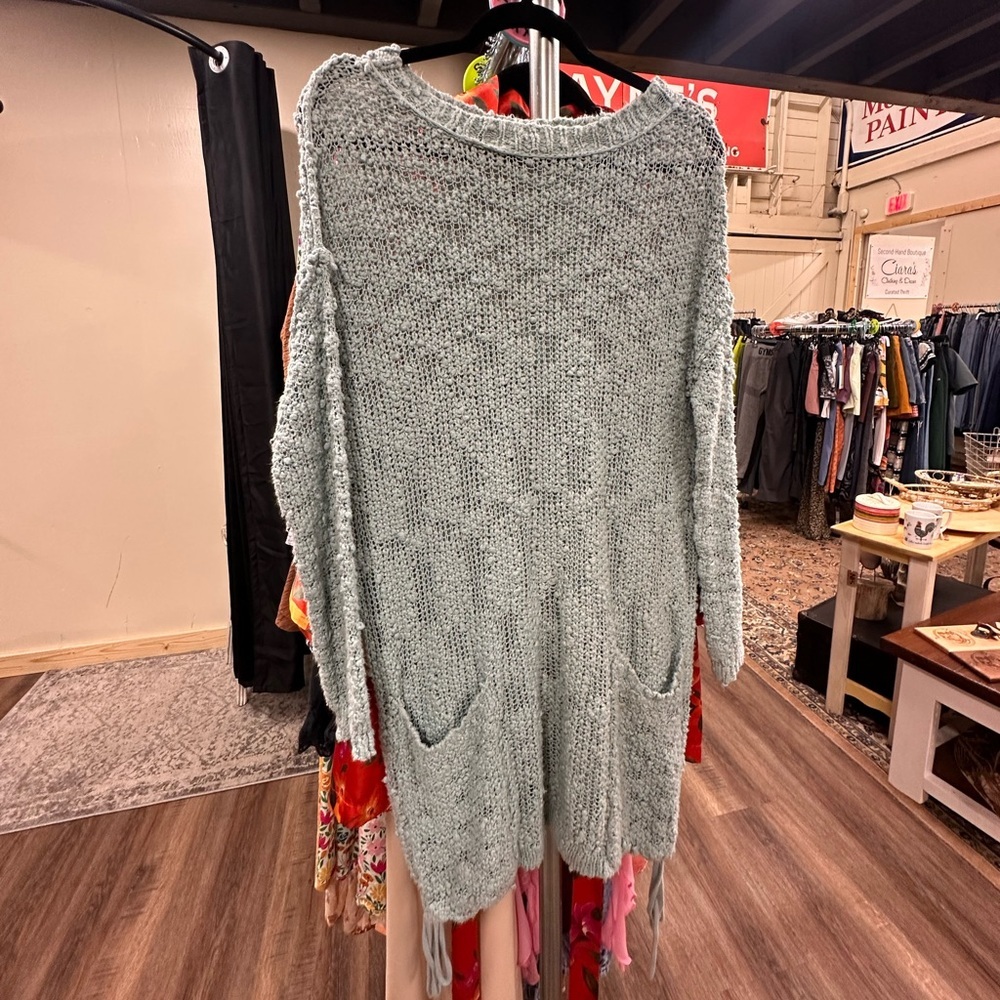 Free People Beach tunic knit sweater